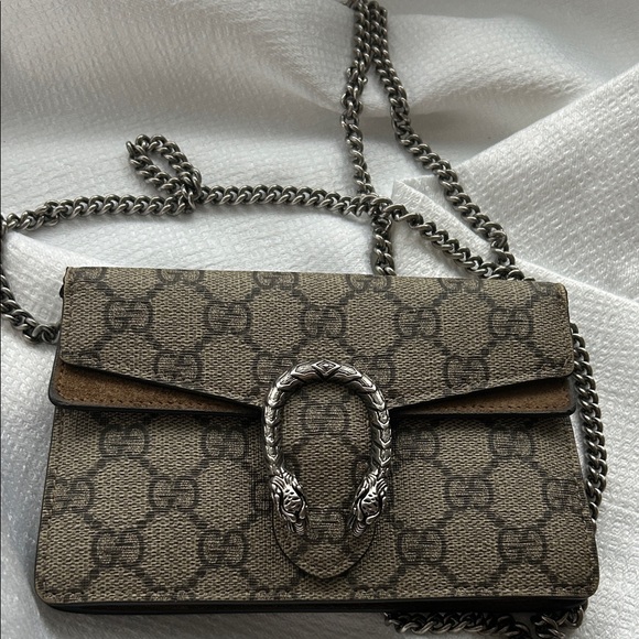 Gucci Handbags - Gucci Dionysus GG Supreme Super Mini Bag in Canvas